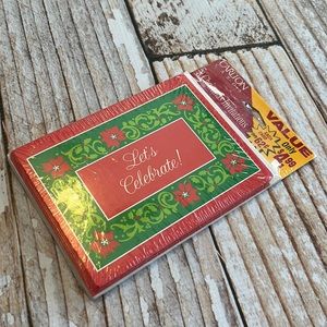 “Let’s Celebrate” 8 Christmas Invitations by Carlton Cards